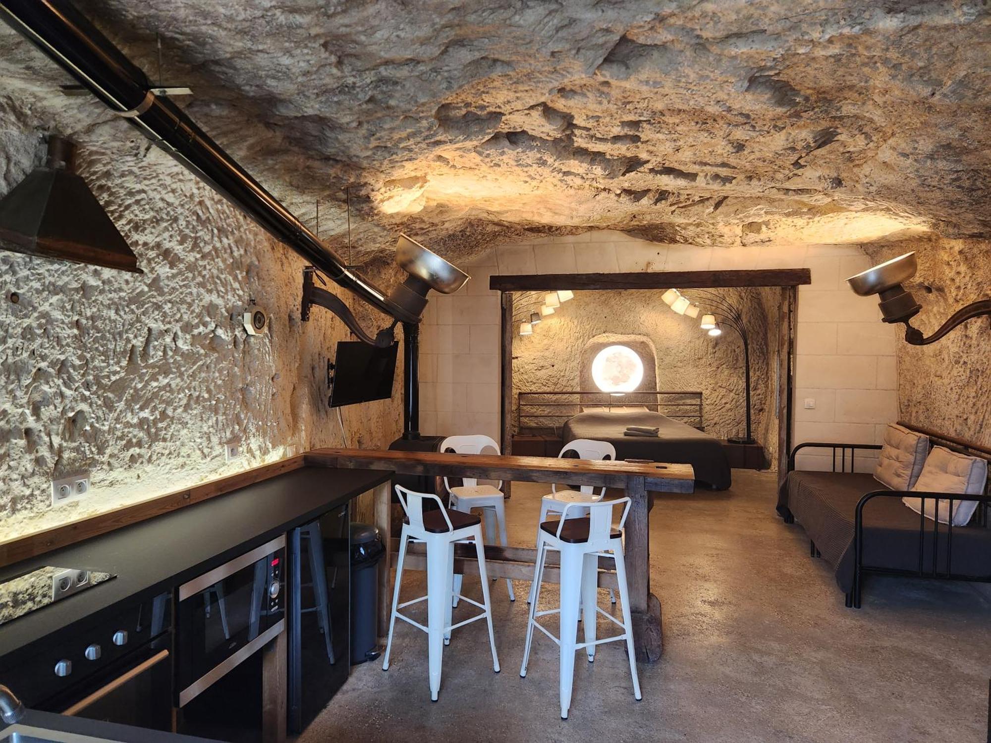 Le Cavernacle Монришар Экстерьер фото