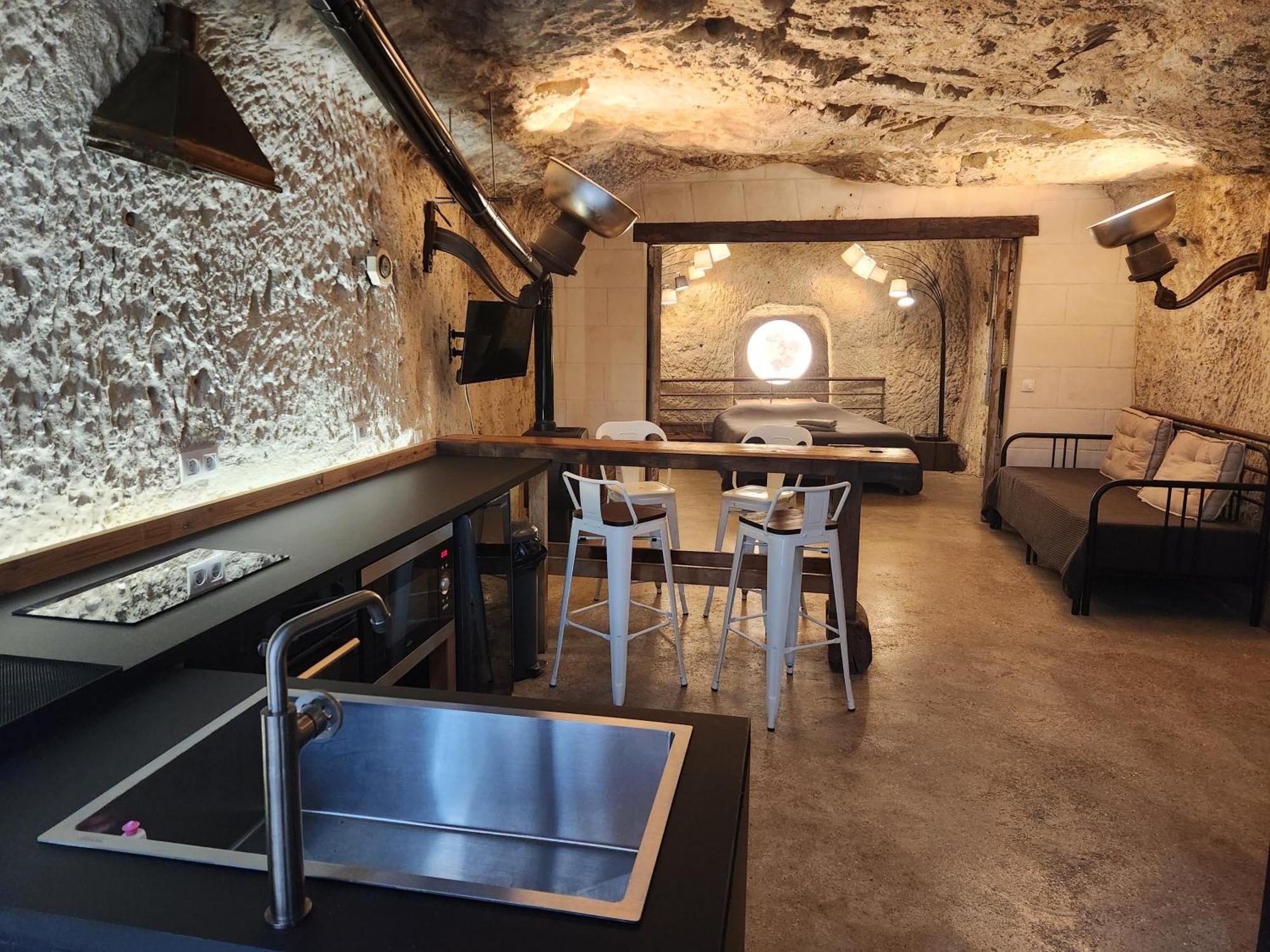 Le Cavernacle Монришар Экстерьер фото